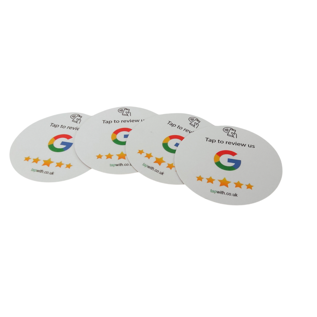 Google Reviews NFC Stickers