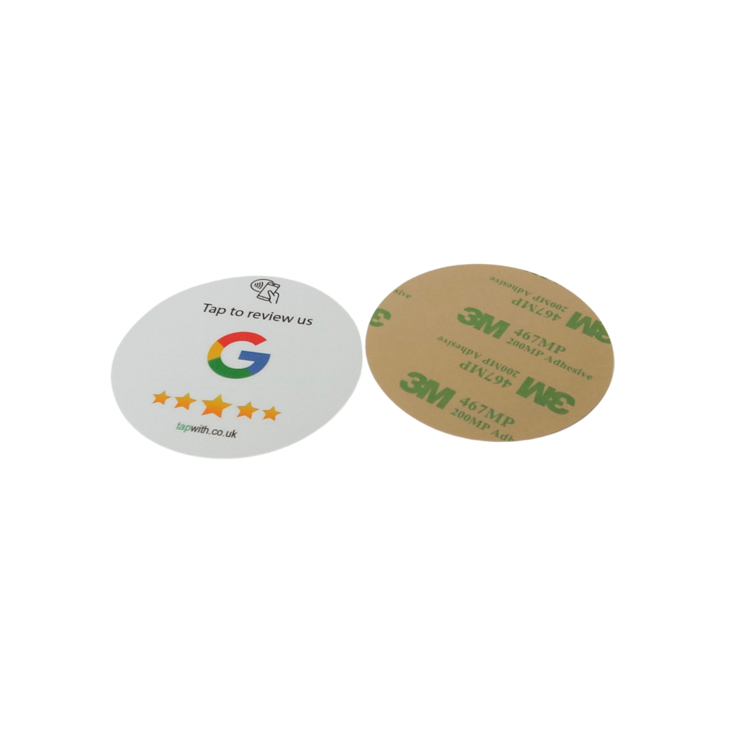 Google Reviews NFC Stickers
